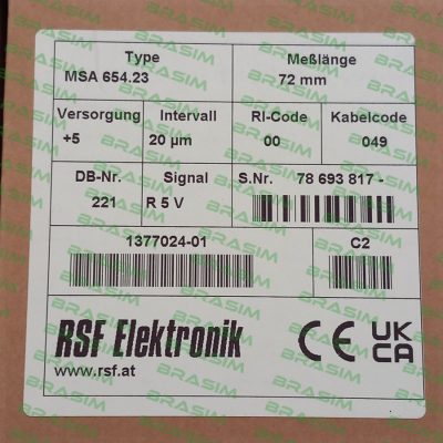 MSA654.23 Rsf Elektronik