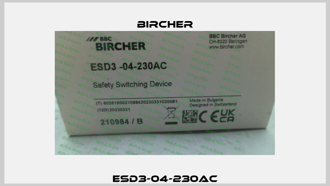 ESD3-04-230AC Bircher