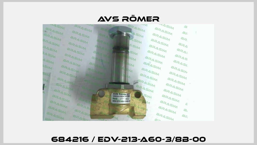 684216 / EDV-213-A60-3/8B-00 Avs Römer