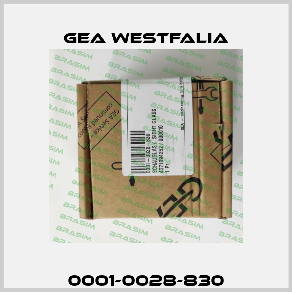 0001-0028-830 Gea Westfalia