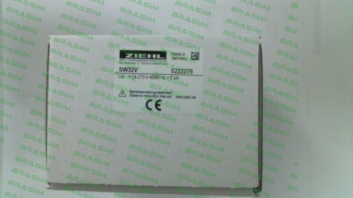 S222276 / SW32V Ziehl