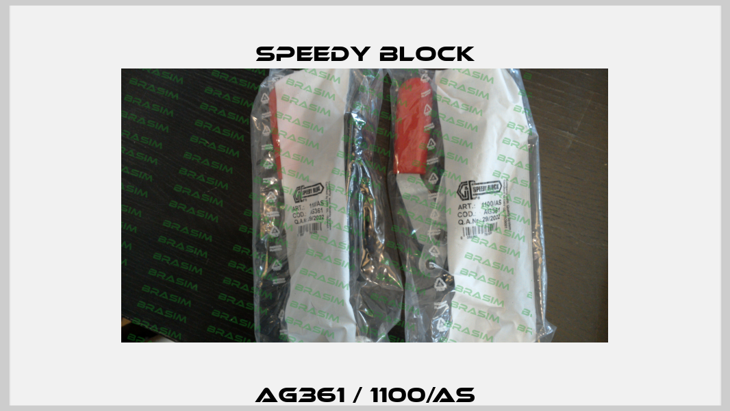 AG361 / 1100/AS Speedy Block