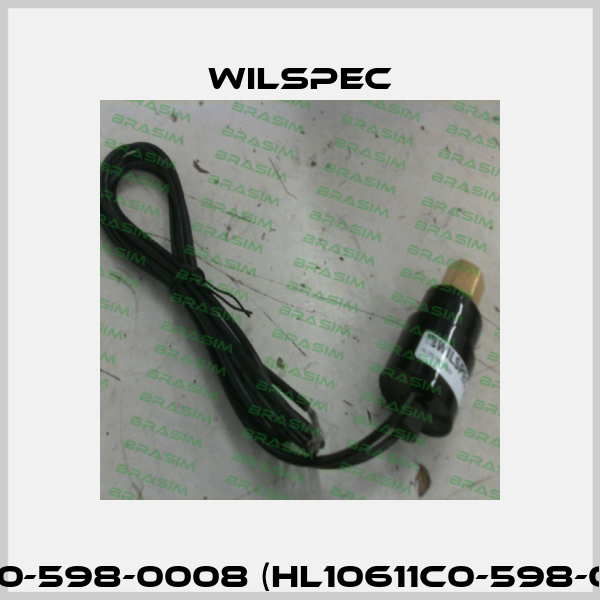 HL200-598-0008 (HL10611C0-598-0008) Wilspec