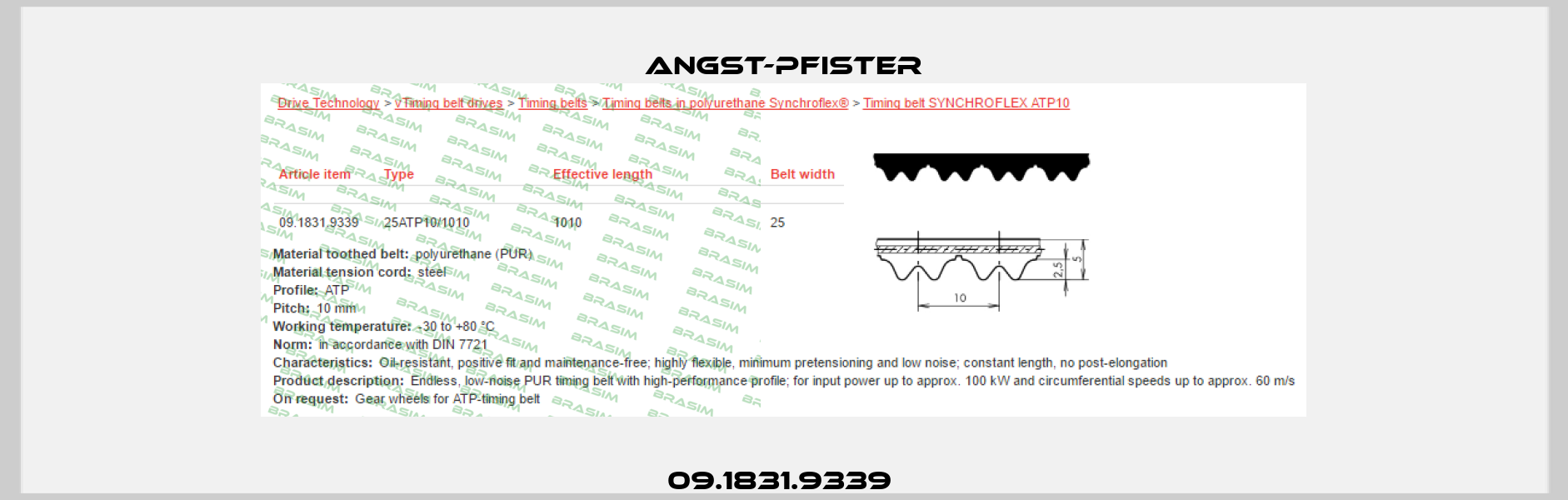 09.1831.9339  Angst-Pfister